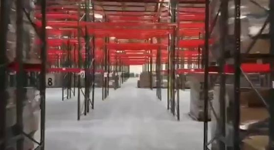 Sistema molto stretto industriale di racking del pallet della navata laterale della Alto-baia del magazzino
